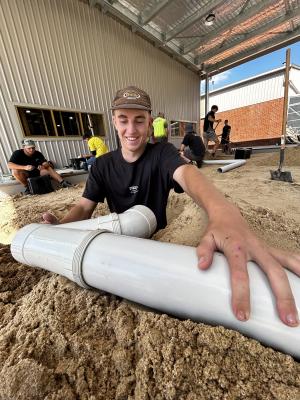 TAFE NSW apprentice plumber gets a jump on career to join next-gen tradies