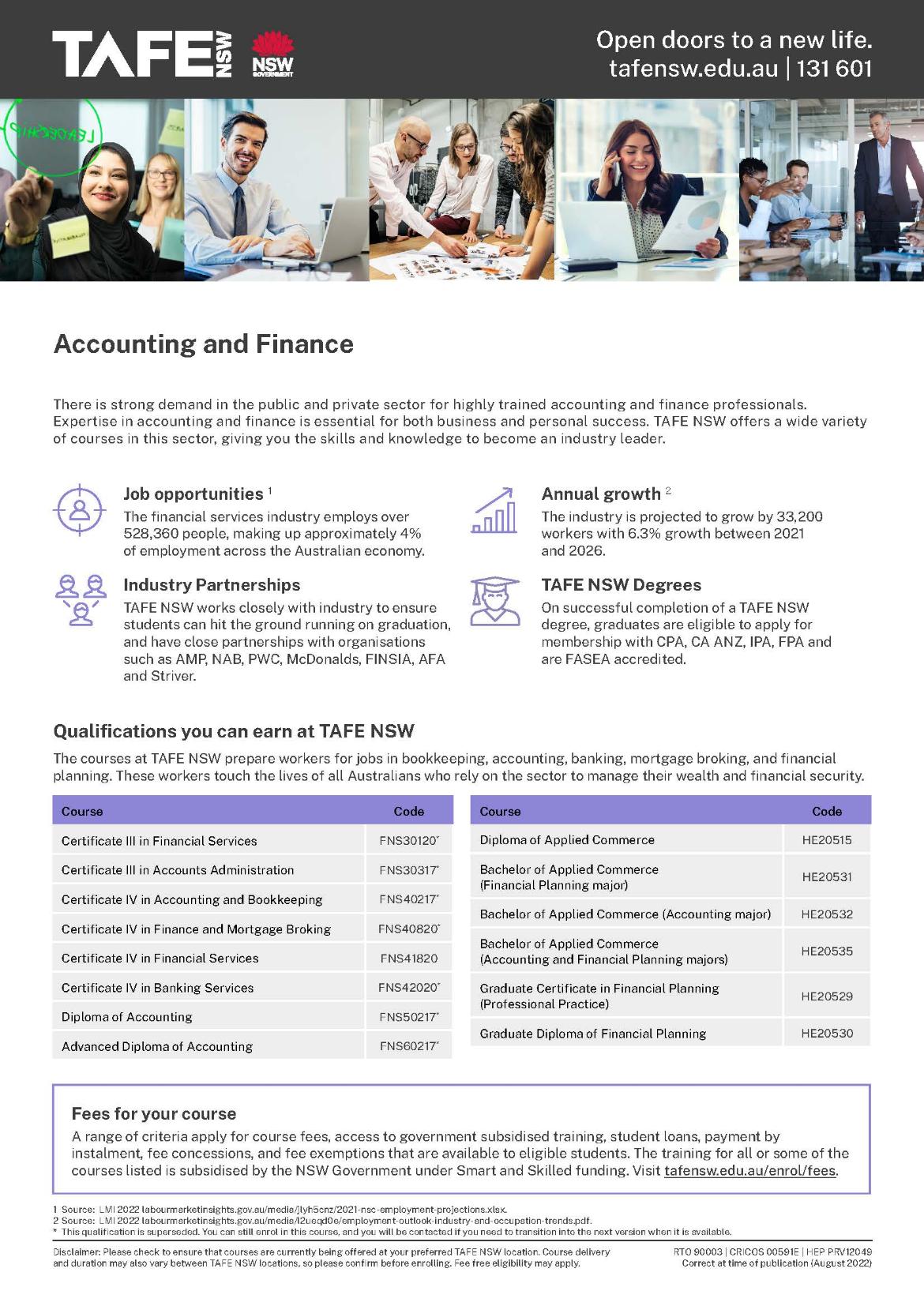 Pathway Brochure Accounting And Finance 